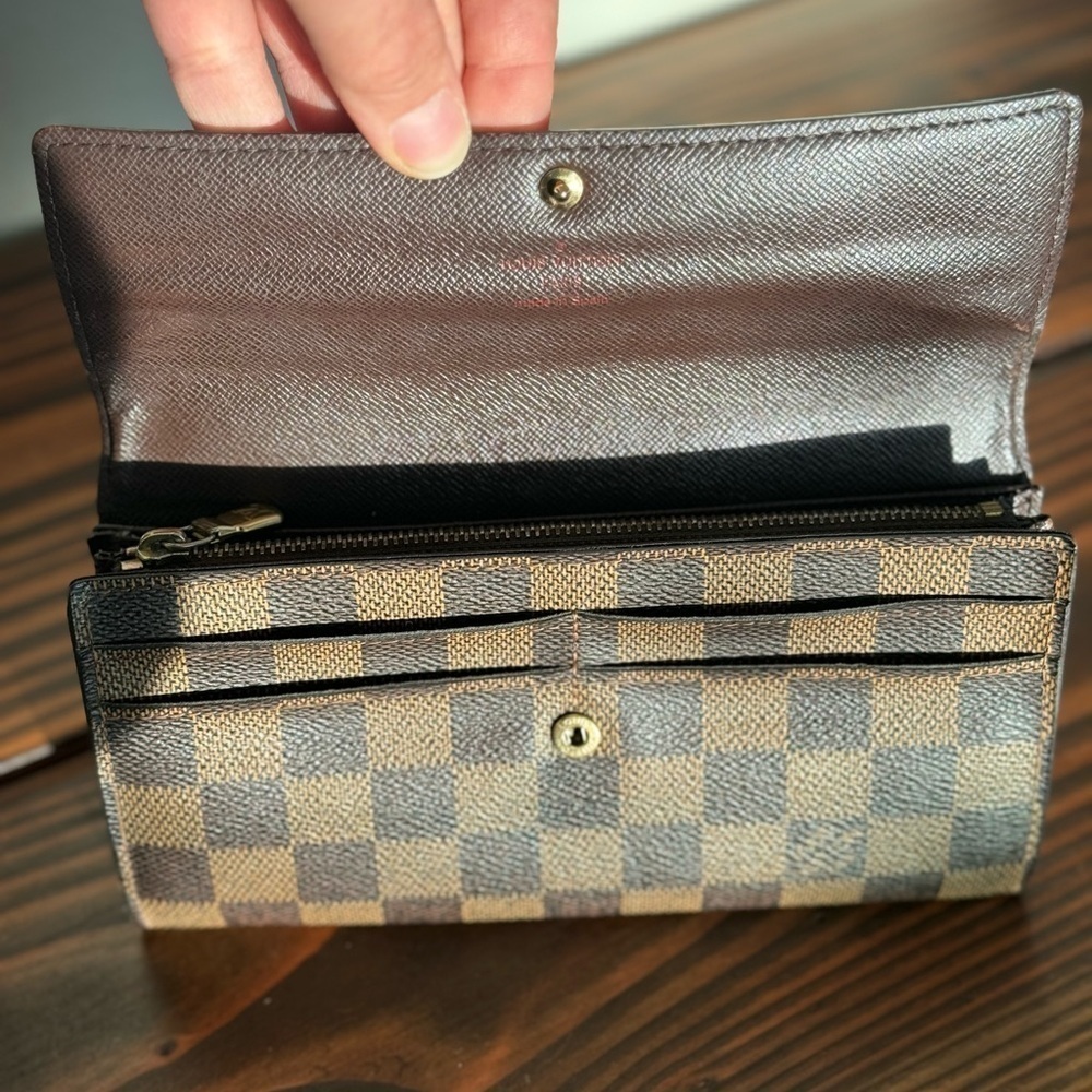 Louis Vuitton Damier Portefeuille Sarah Wallet - Picture 7 of 16